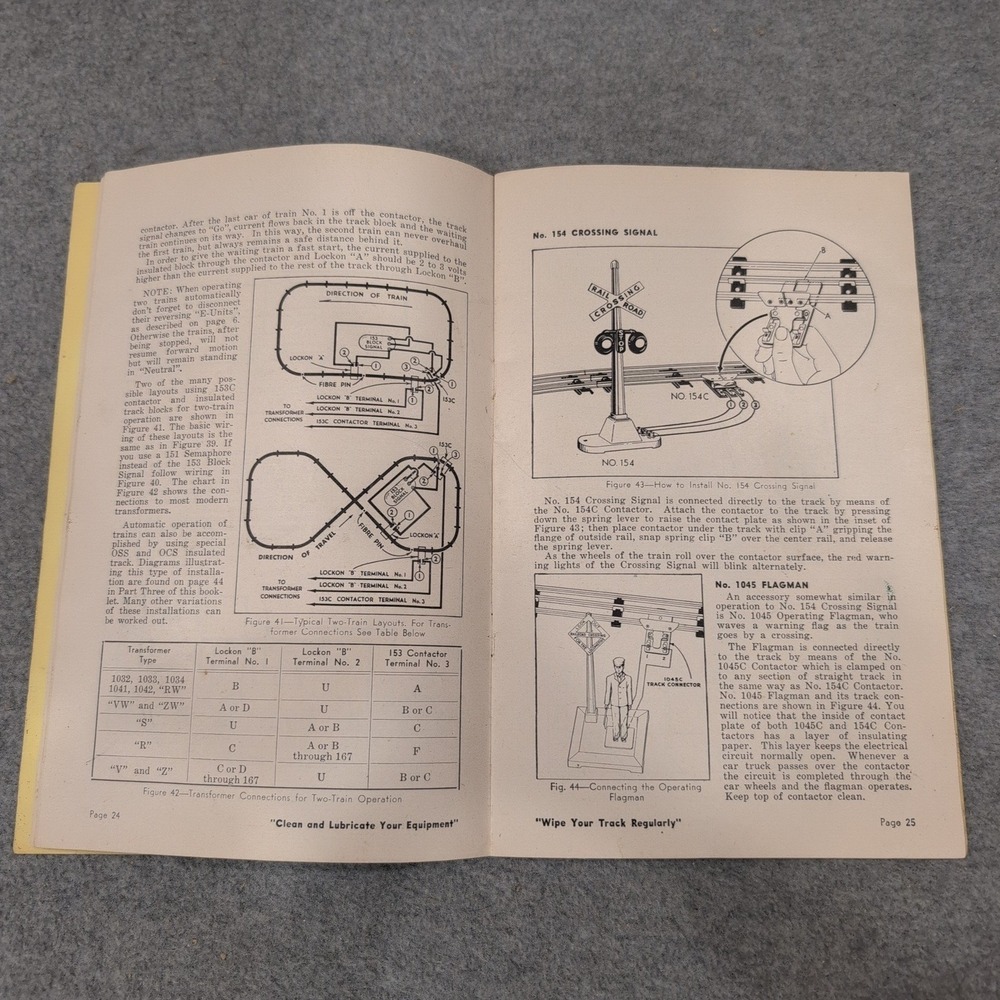 1950‎ Lionel Trains Instructions for Assembling and Operating Manual No 926-50 - Picture 5 of 5